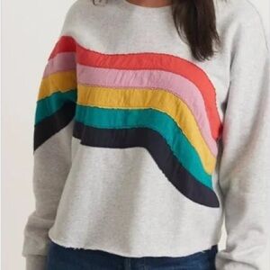 Marine Layer Archive Rainbow Crewneck Sweatshirt